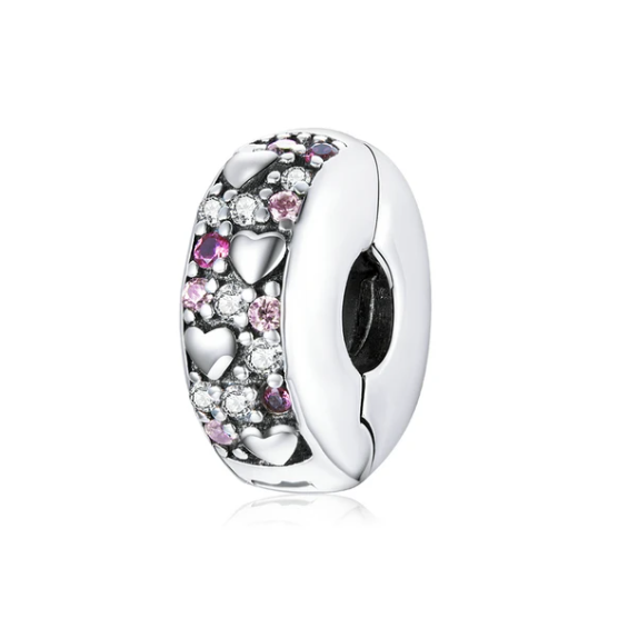 Hearts Clip | CZ