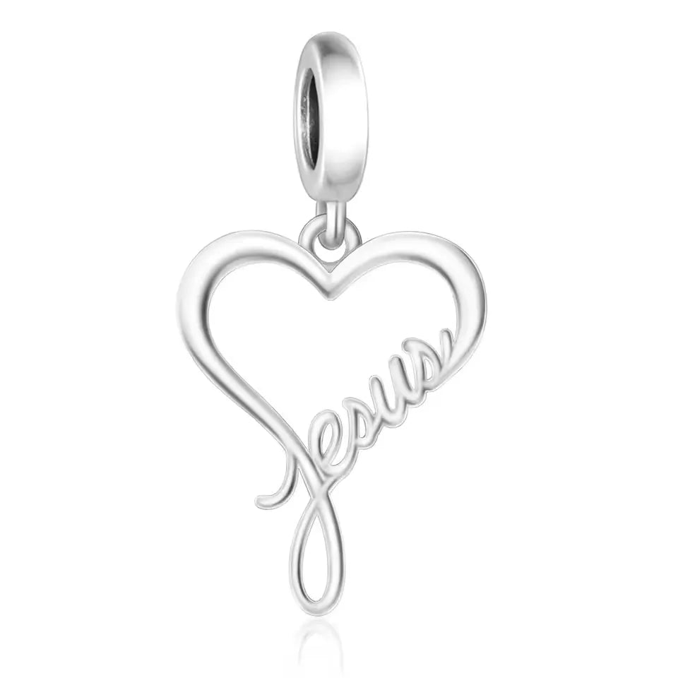 I Love Jesus Dangle Charm