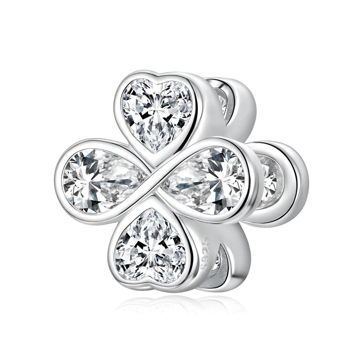 Infinite Four Leaf Clover | CZ