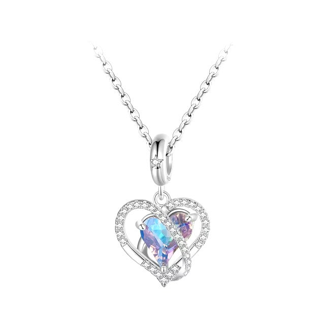 Love Lasts Forever Dangle Charm | CZ