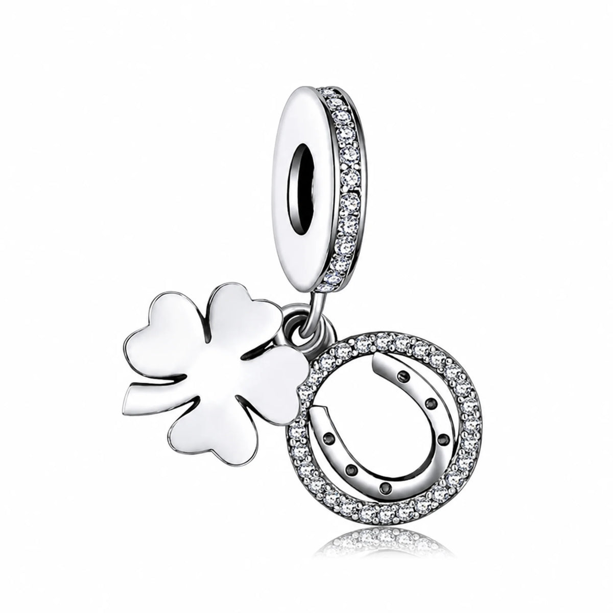 Good Luck Dangle Charm | CZ