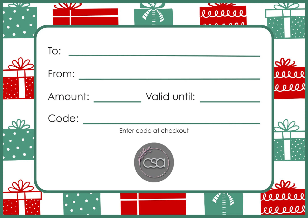 Christmas Gift Certificate