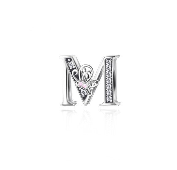 Butterfly Alphabet A - Z Charms | CZ