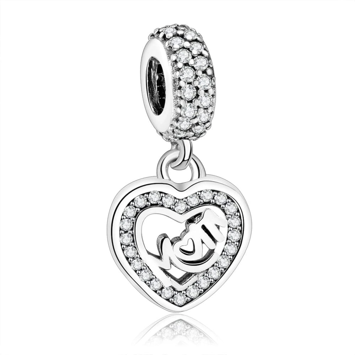 MOM Dangle Charm | CZ