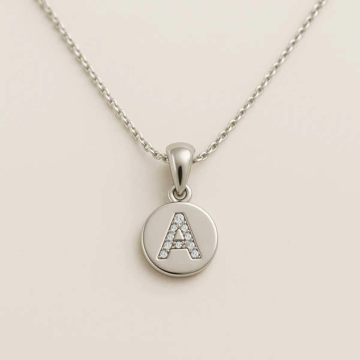 A-Z Monogram Pendants  | CZ