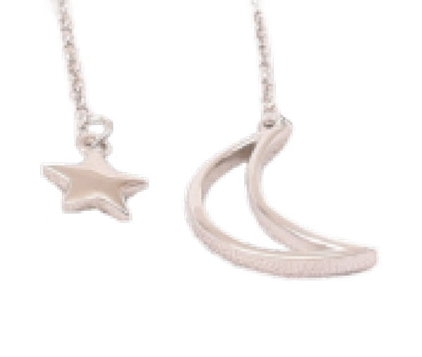 Moon &amp; Star Pendant