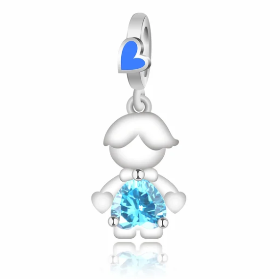 My Little Boy Dangle Charm | CZ EN