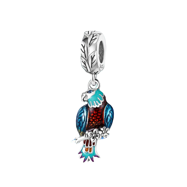 Parrot Dangle Charm | CZ EN