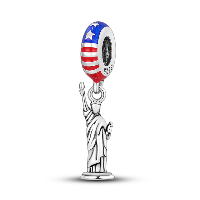 Petite Statue of Liberty Dangle Charm | EN