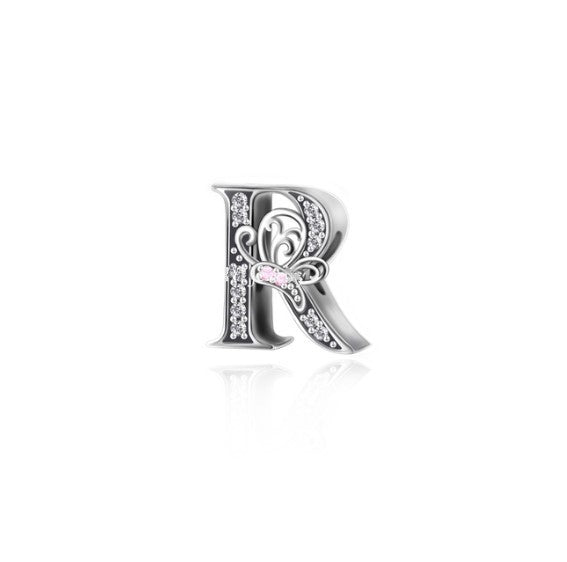 BUTTERFLY ALPHABET A - Z CHARMS | CZ