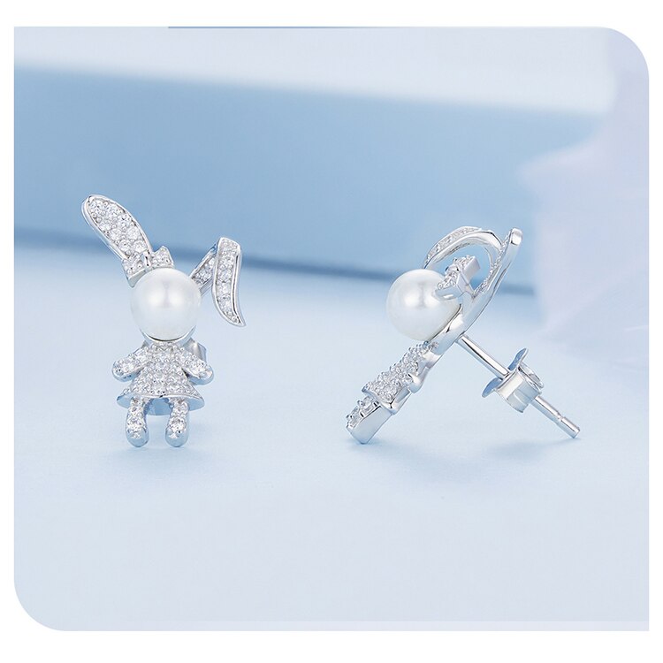 Bunny Earrings | CZ