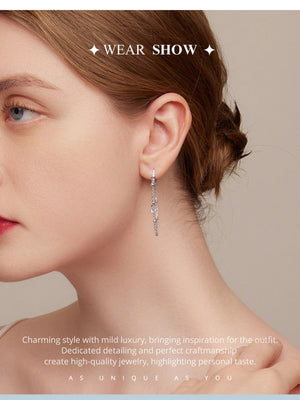 Chandelier Tassel Earrings | CZ