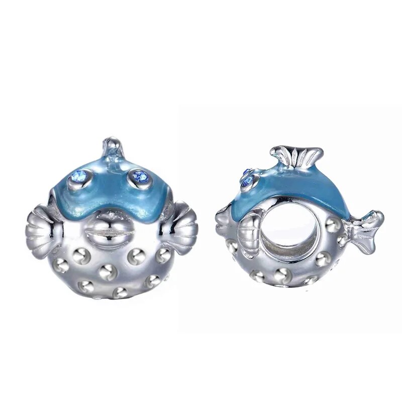 Blowfish Charm | CZ EN