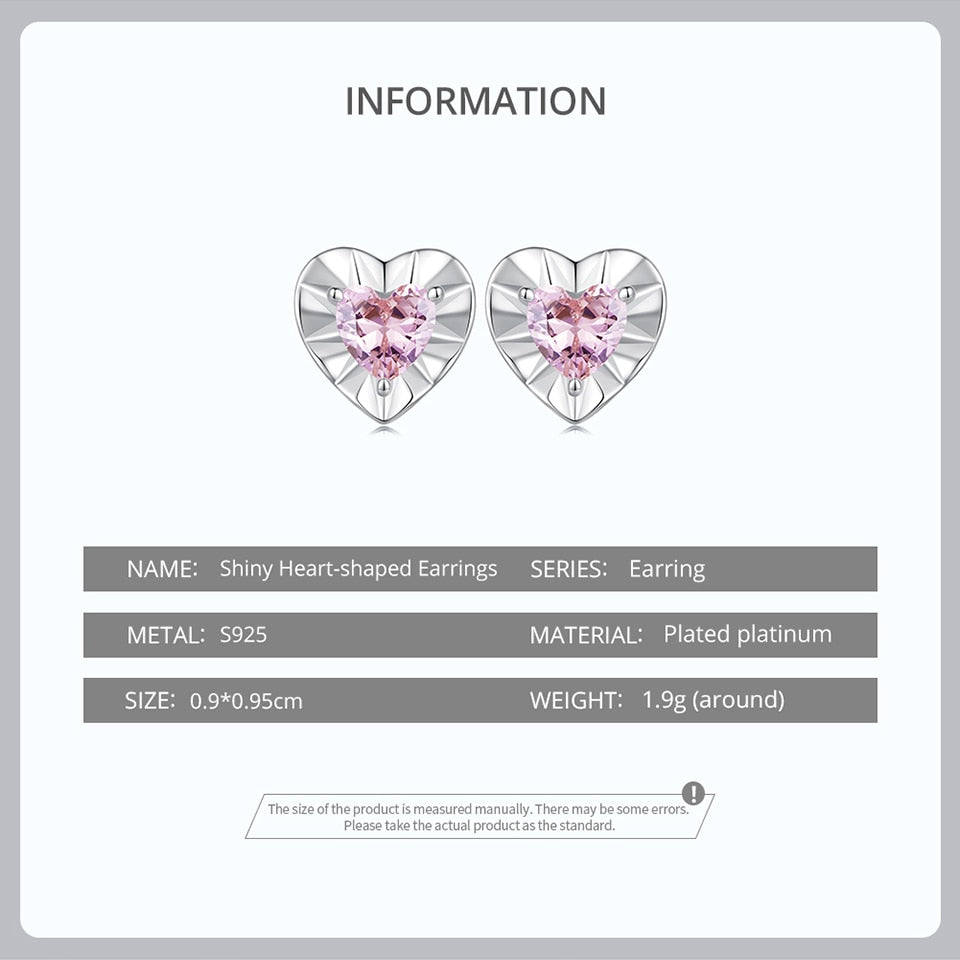 Radiant Heart Earrings | CZ