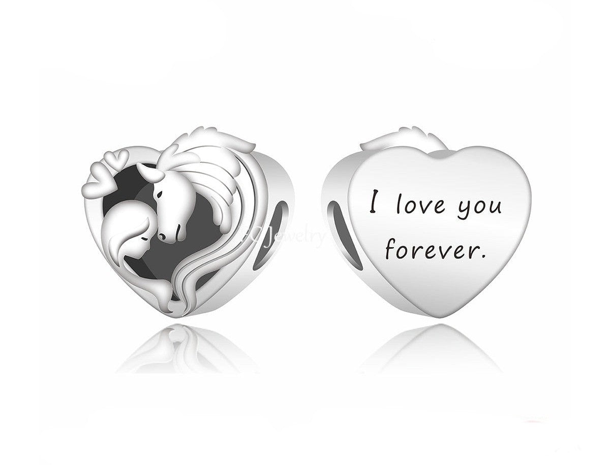 I love you forever pandora clearance charm