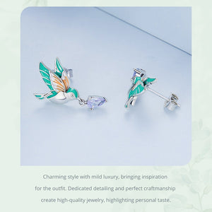 Kingfisher Earrings | CZ EN