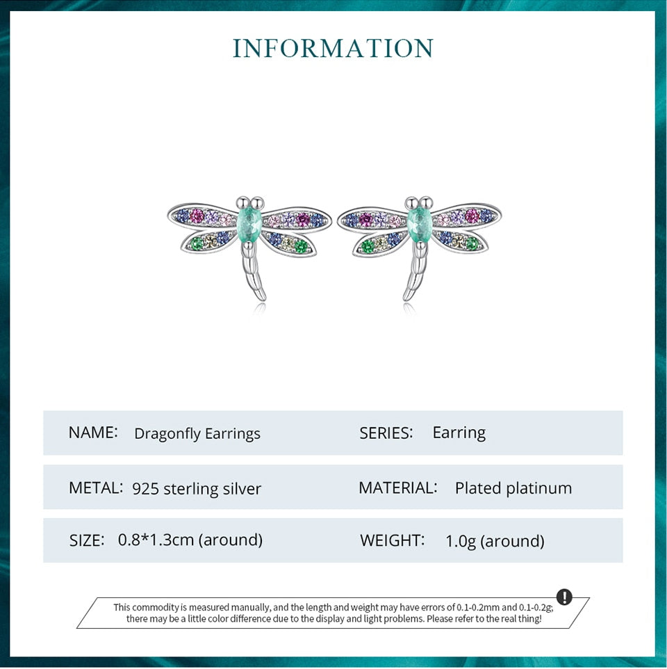 Dragonfly Earrings | CZ