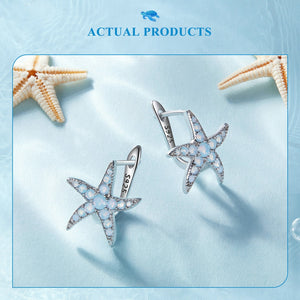 Starfish Earrings | CZ