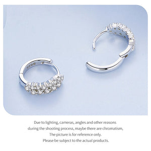 Dazzling Hoop Earrings | CZ