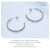 Evil Eye Hoop Earrings | CZ