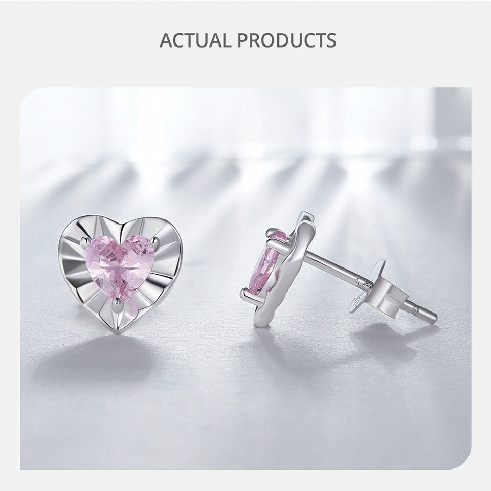 Radiant Heart Earrings | CZ