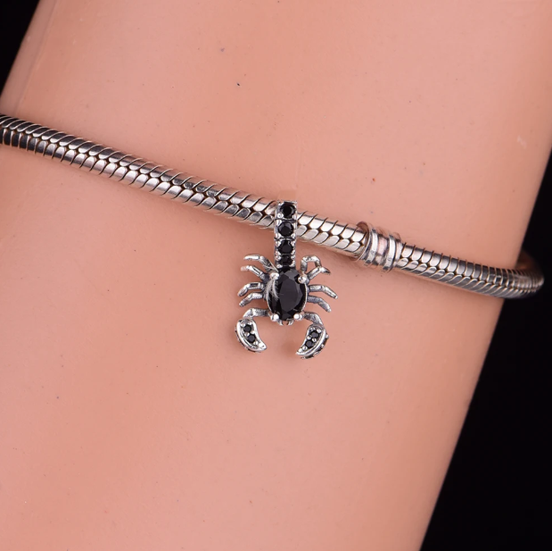Exquisite Scorpion Dangle Charm | CZ