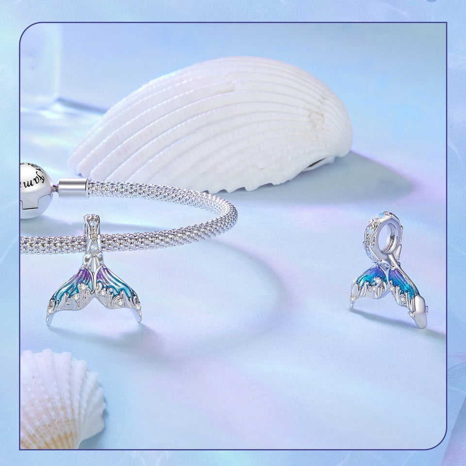 Mermaid Tail Charm | CZ EN