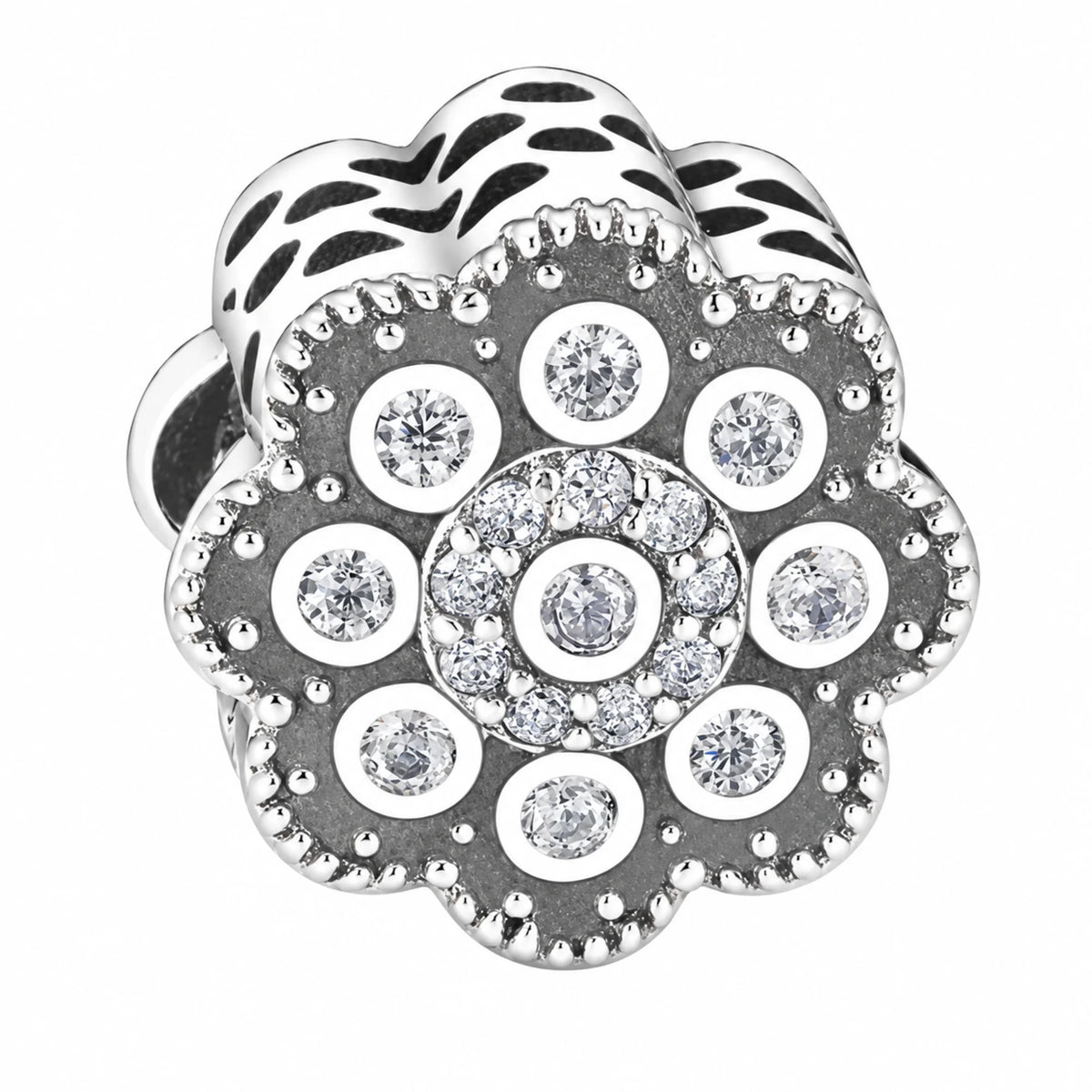 Dazzling Flower Charm | CZ