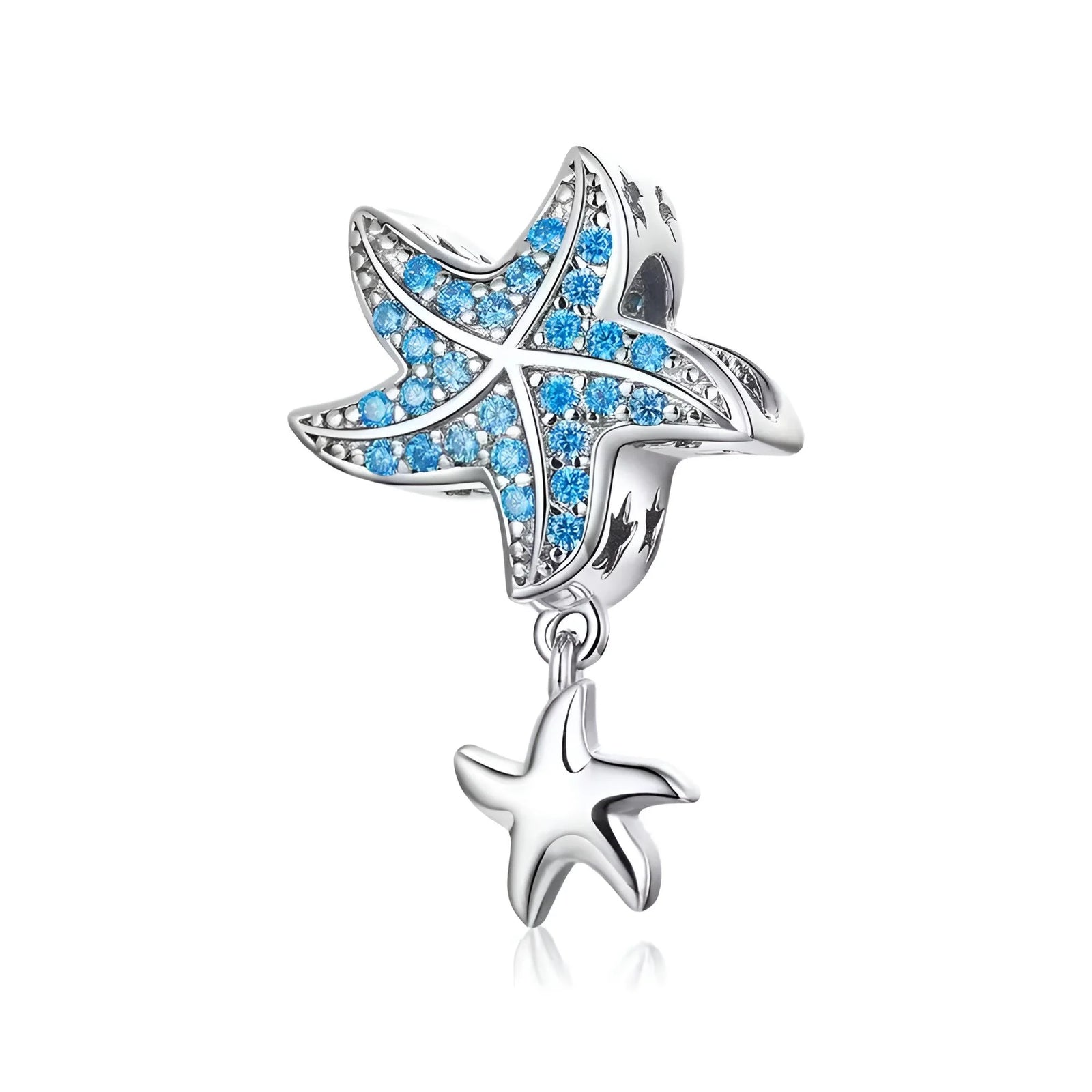 Starfish Dangle Charm | CZ