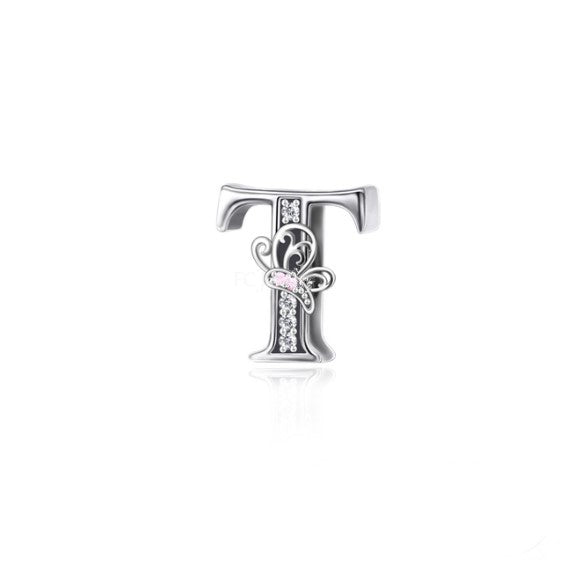 Butterfly Alphabet A - Z Charms | CZ