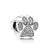 Dazzling Paw Print Charm | CZ