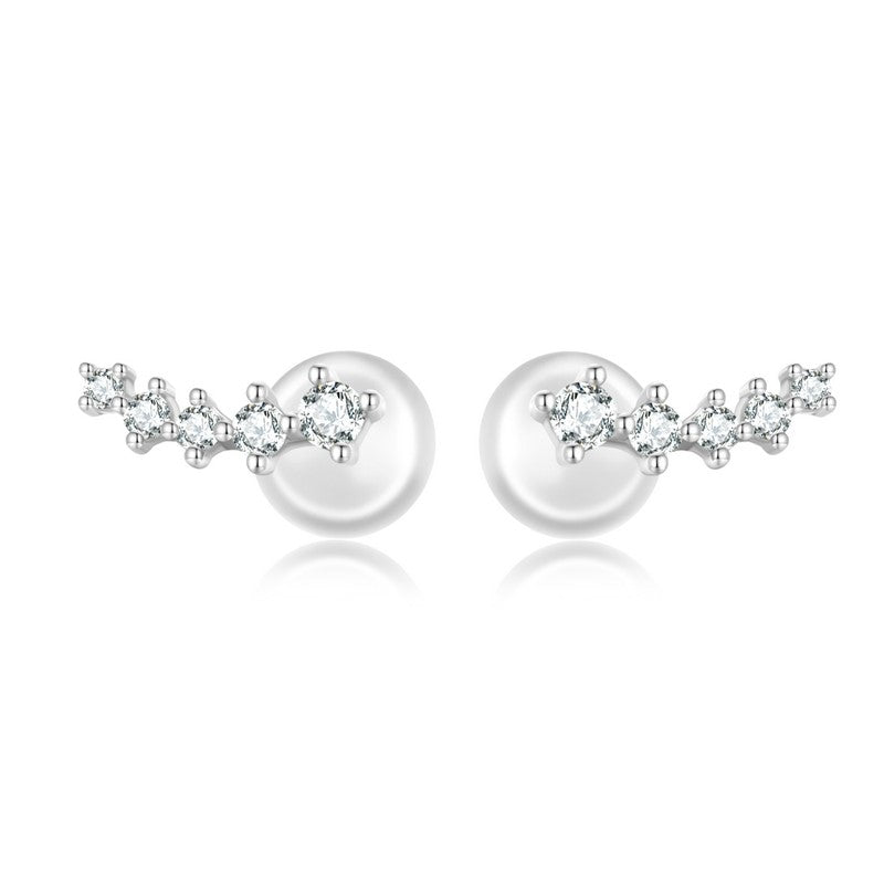 Sparkle Stud Earrings | CZ