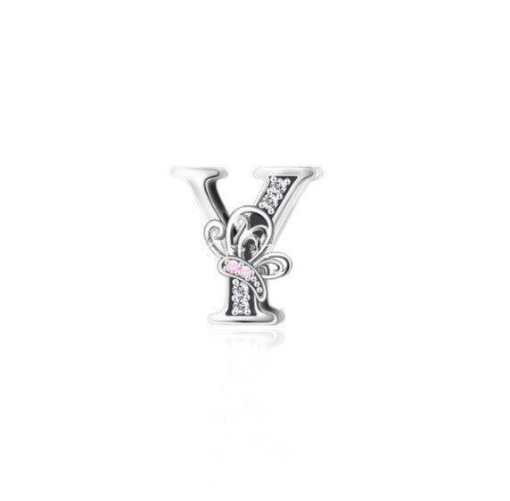 Butterfly Alphabet A - Z Charms | CZ