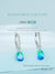 Droplet Silhouette Hoop Earrings