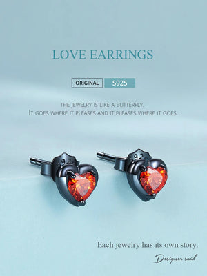 Endearing Love Earrings | CZ EN