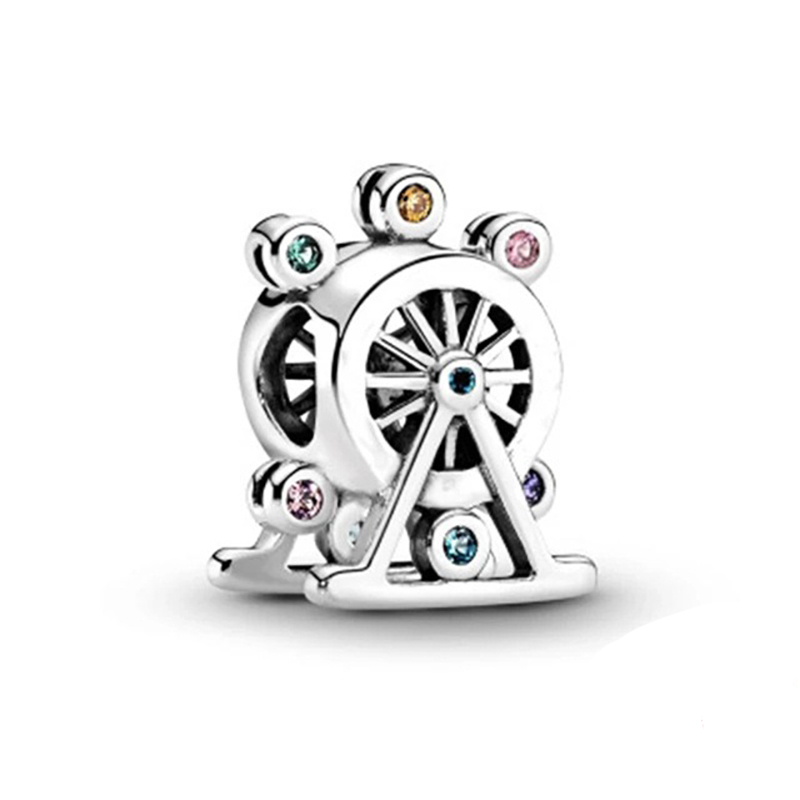 Ferris Wheel Charm | CZ