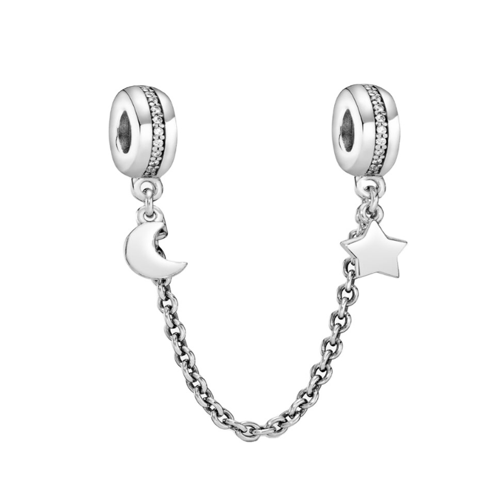 CELESTE CHARM DELICATE NKLC GLD CZ main image 0