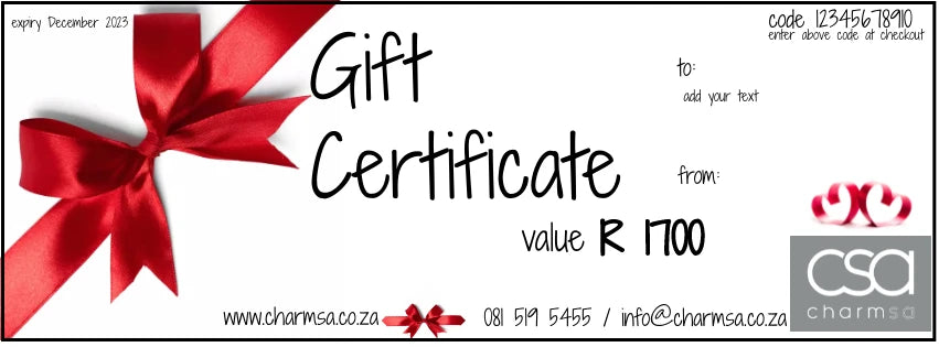 Gift Certificate 5