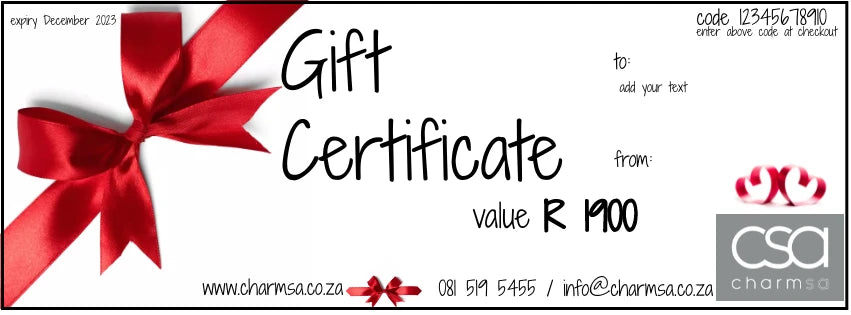 Gift Certificate 5