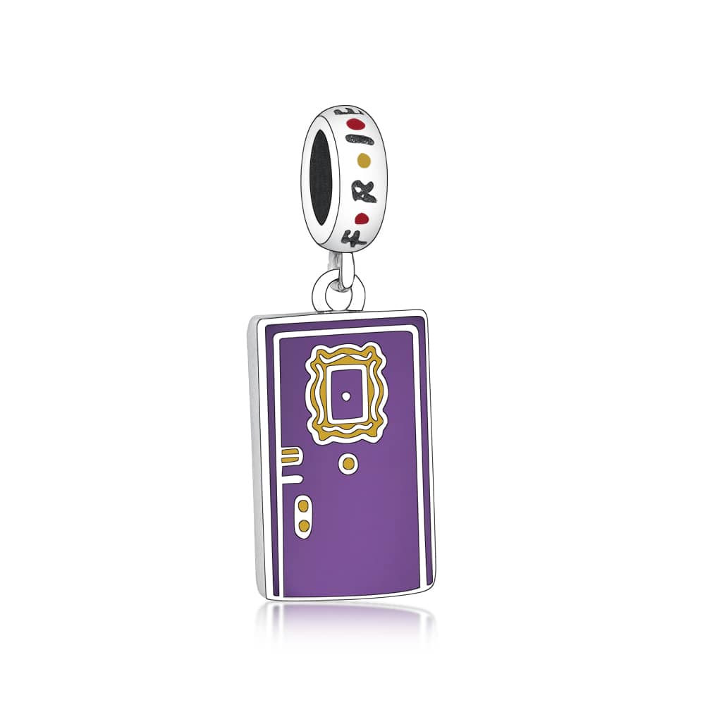 Friends Sitcom Purple Door Frame Charm