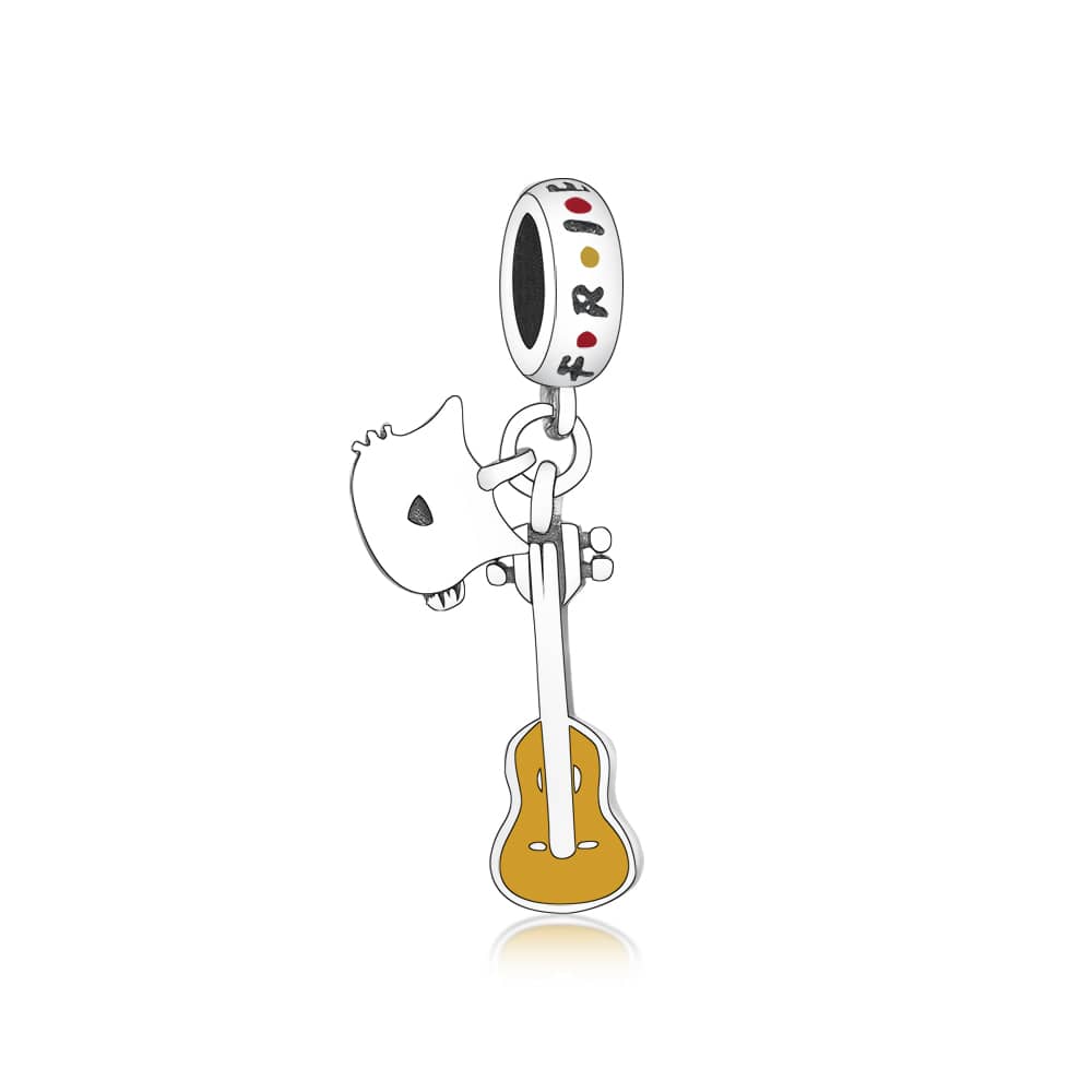 Friends Sitcom Phoebe&#39;s Silly Cat Guitar Charm | EN