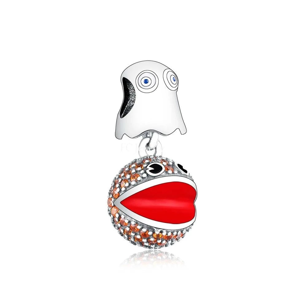 Pac-Man Dangle Charm | CZ EN