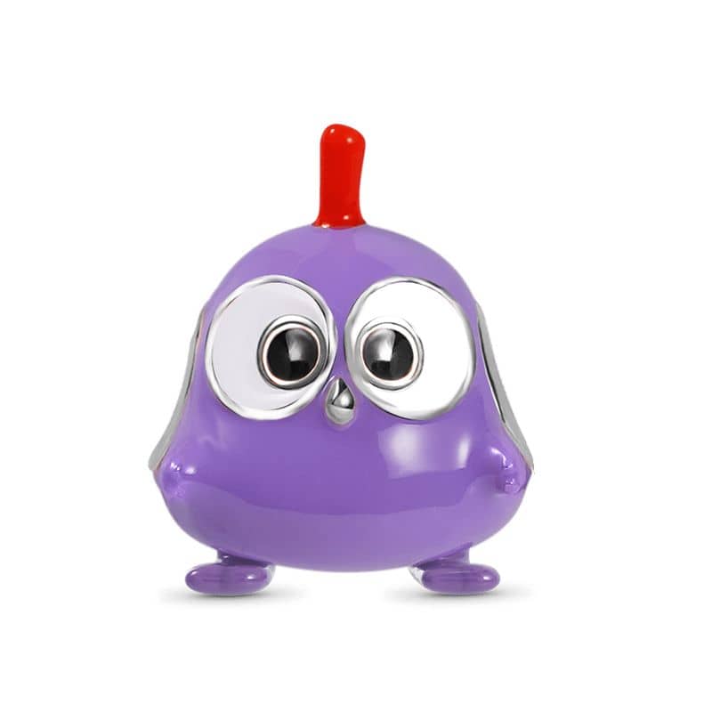 Purple Angry Bird Charm | EN