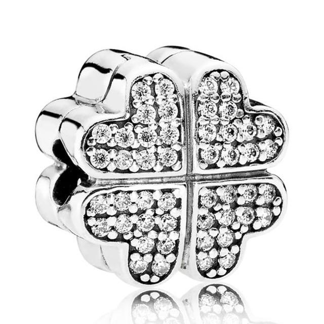 Four Leaf Clover Clip | CZ