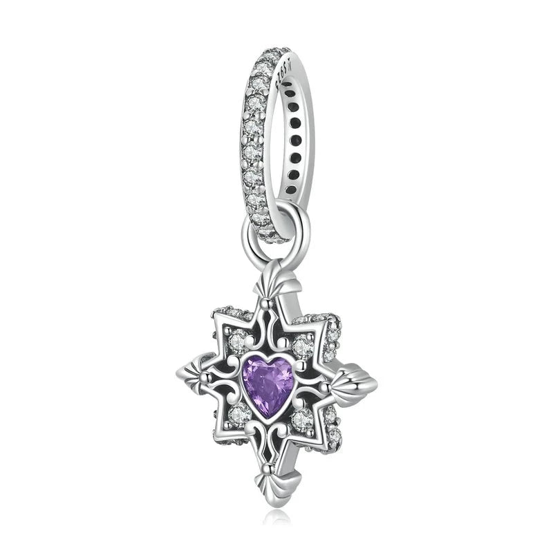 Starburst Dangle Charm | CZ