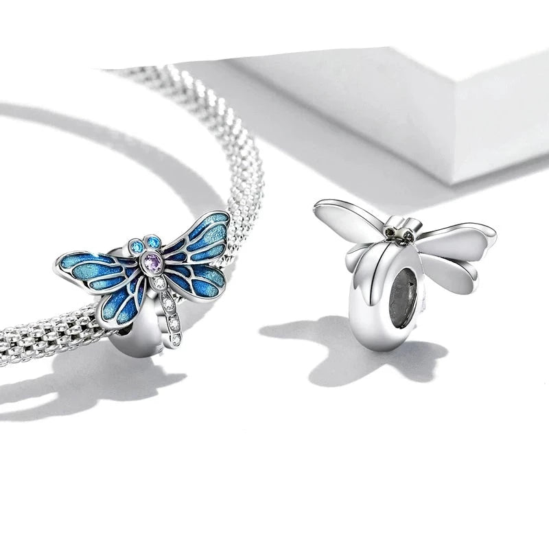 Beautiful Dragonfly  Stopper | CZ