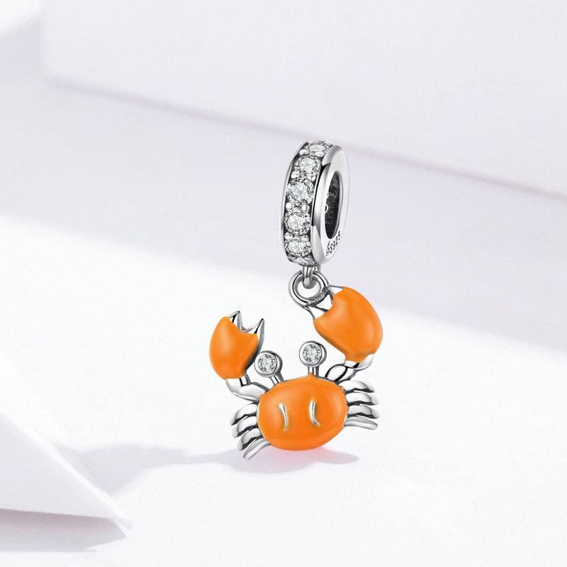 Crabby Dangle Charm | CZ EN