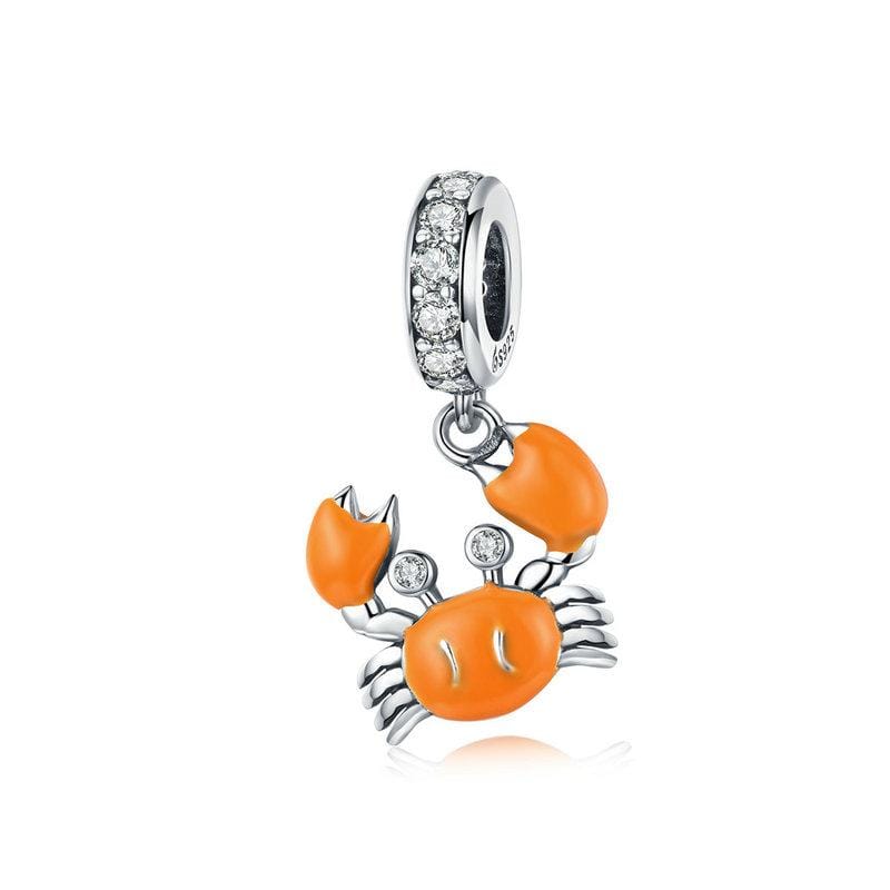 Crabby Dangle Charm | CZ EN