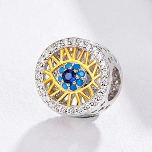 Pandora Compatible 925 sterling silver Guardian Blue Eye Charm From CharmSA Image 3