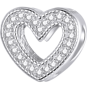 Dazzling Heart Charm | CZ